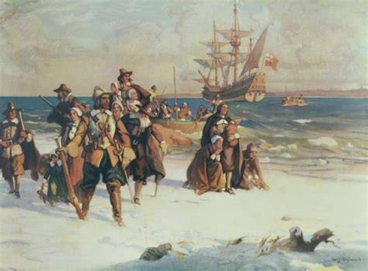 When did the pilgrims leave England?