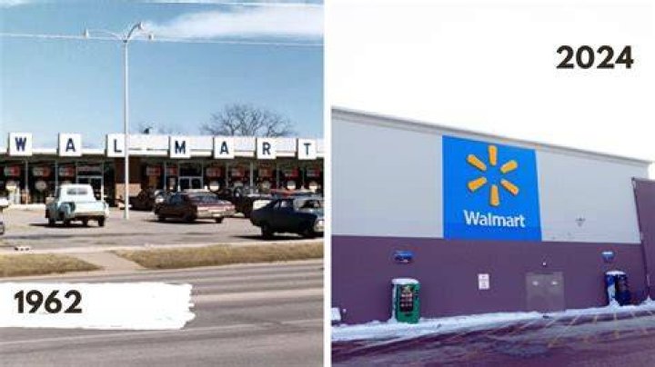 When did Walmart start selling groceries?