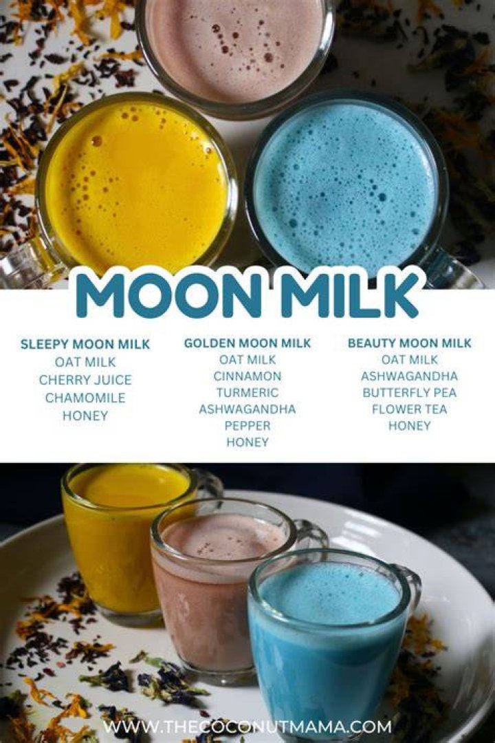 When should you drink moon milk?