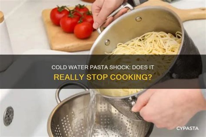 When should you stop cooking pasta?