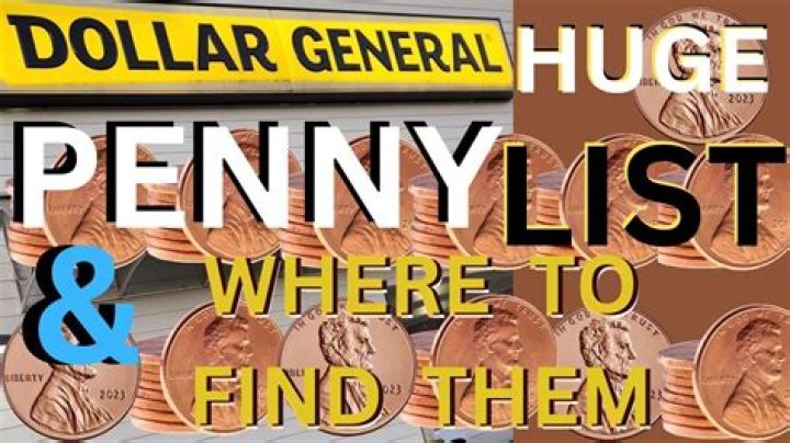 Where can I find DG penny items?