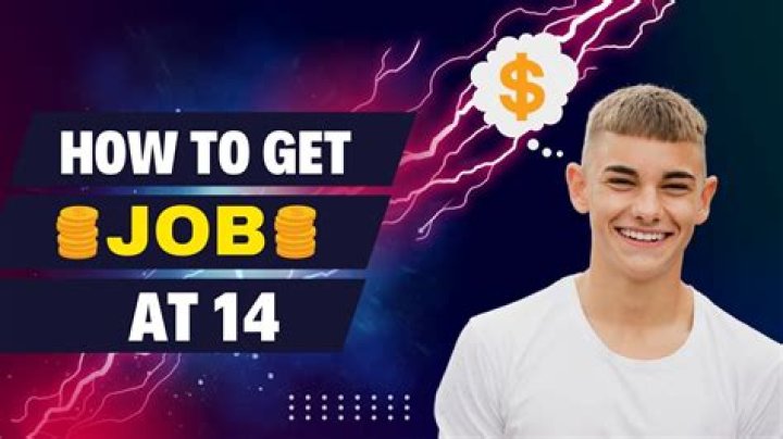Where can you get a job at 14?