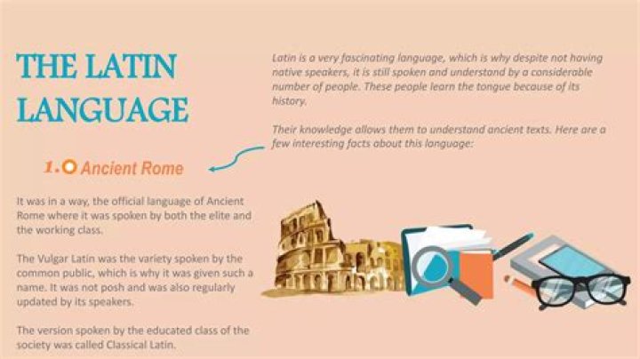 Where did Latin come from?