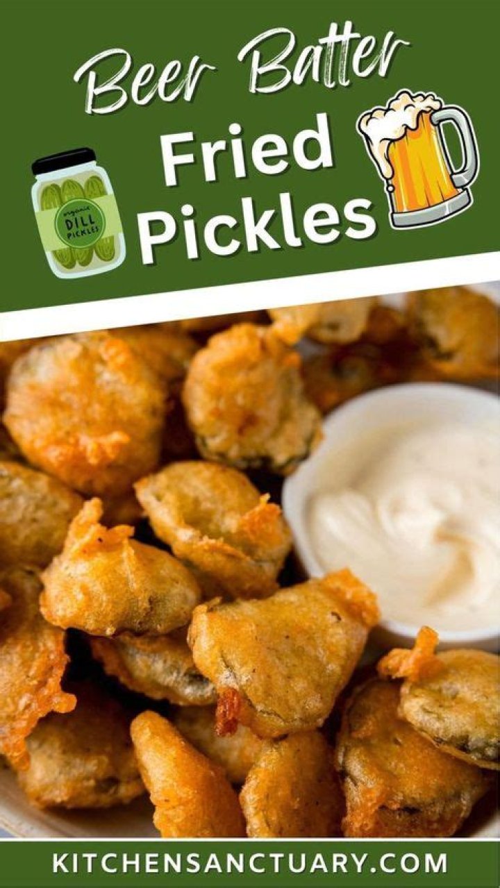 Where do they serve fried pickles?