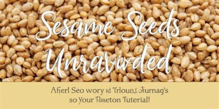 Where do white sesame seeds come from?