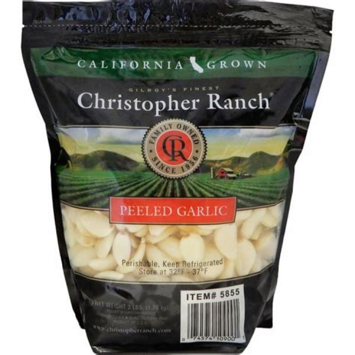 Where does Costco peeled garlic come from?