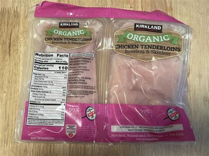 Where does Kirkland organic chicken come from?