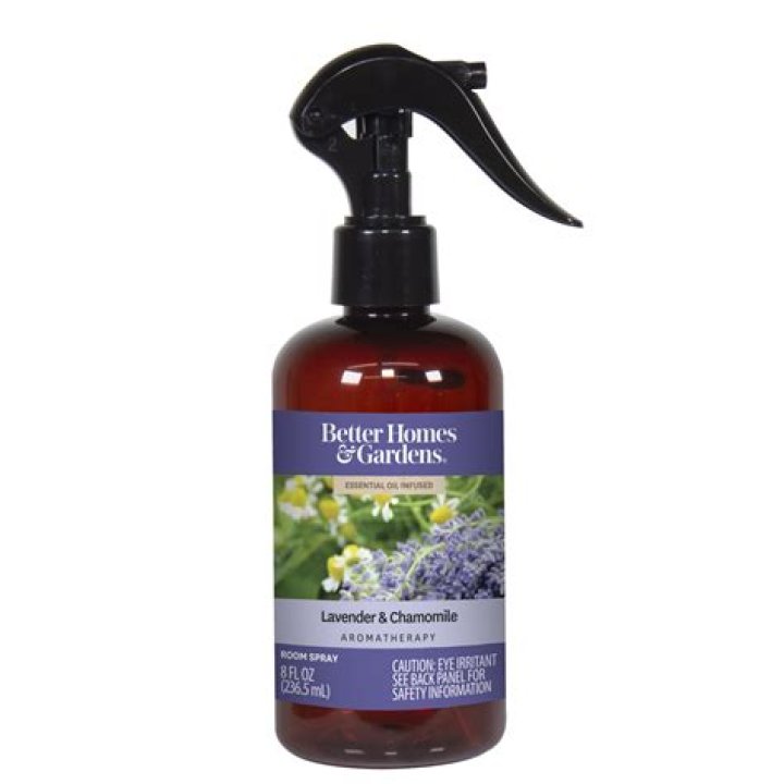 Where is the Better Homes and Gardens aromatherapy spray made?