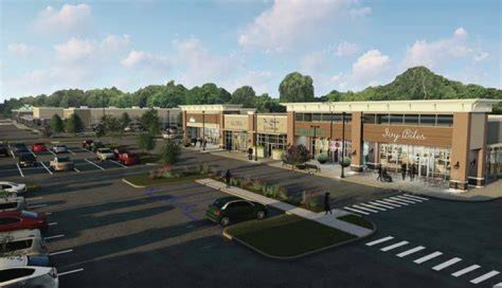 Where is the Boulevard shopping center in Yaphank?