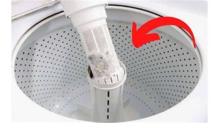 Where is the filter on a top load washer?