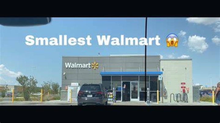 Where is the smallest Walmart located?