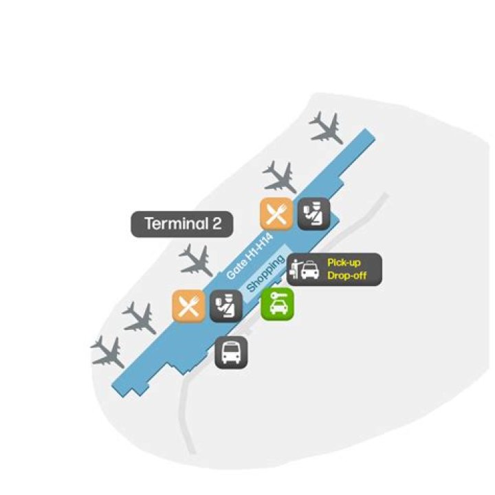 Which airlines are at Terminal 2 MSP?