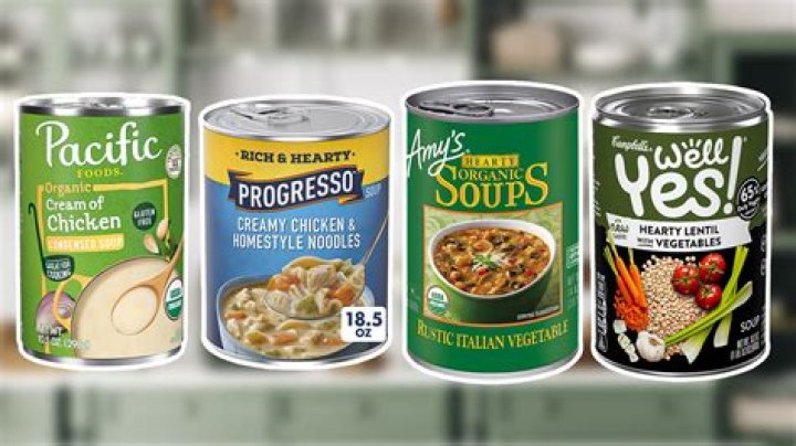Which canned soups are the healthiest?