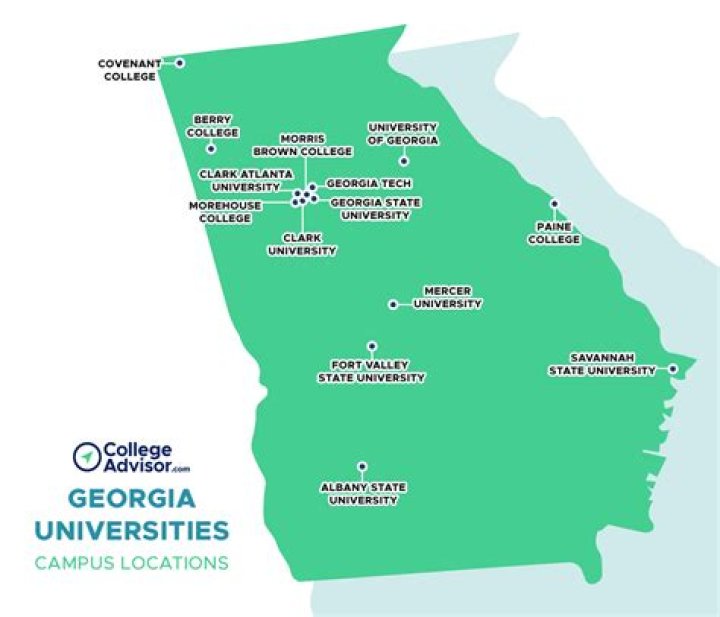 Which county has the best schools in Georgia?