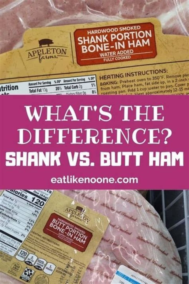 Which is better butt or shank ham?
