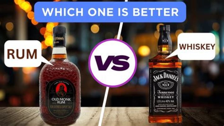Which is good for health Whisky or brandy or rum?