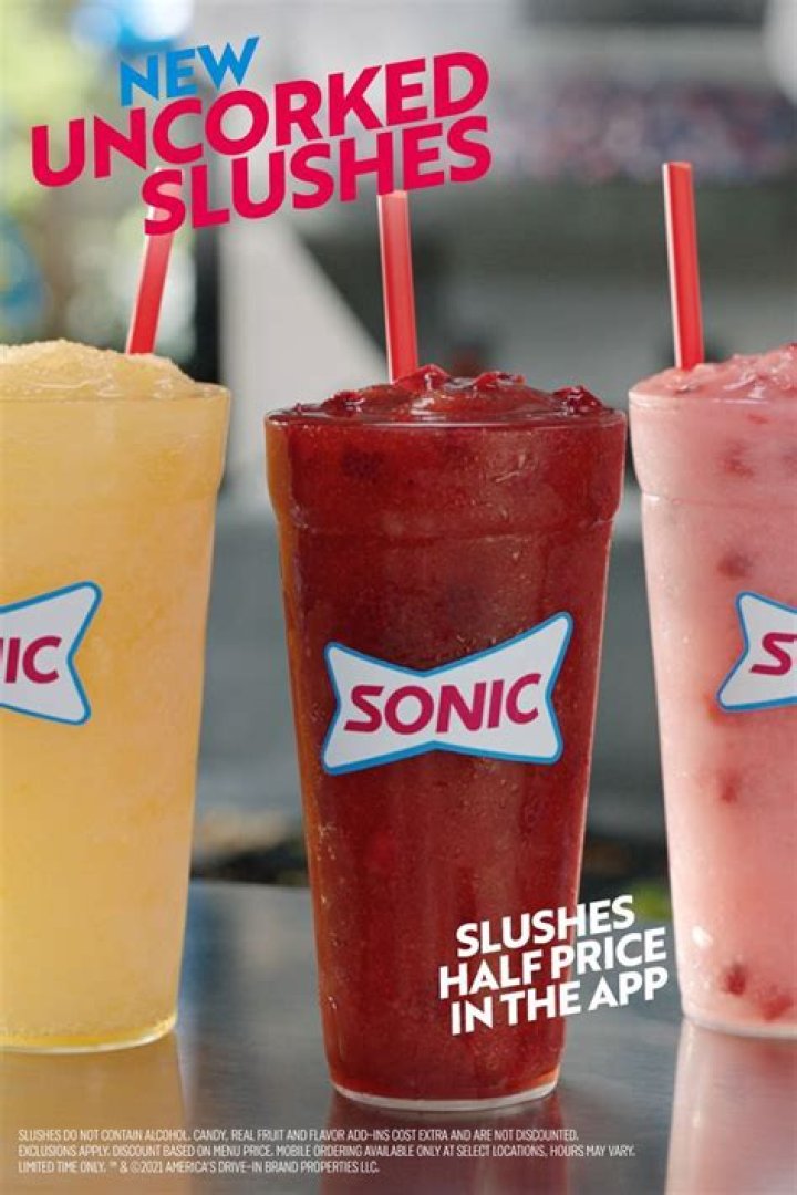 Which Sonic uncorked slush is best?