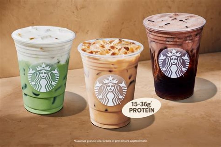 Which Starbucks drink has the most protein?