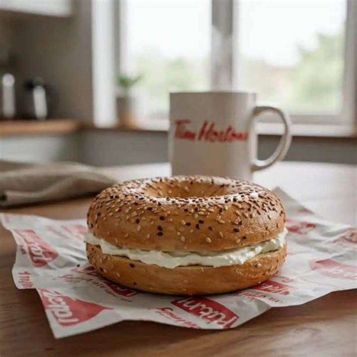 Which Tim Hortons bagel is healthiest?