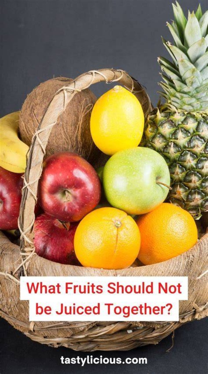 Which two fruits Cannot be eaten together?