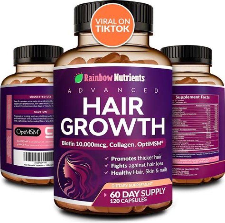 Which vitamin is responsible for hair growth?