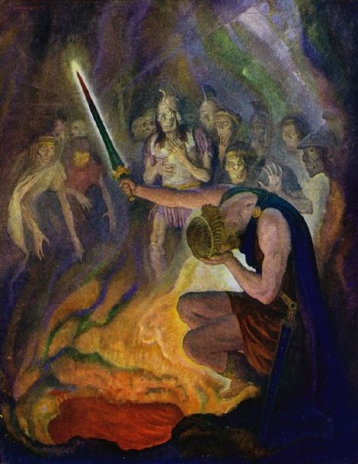 Who does Odysseus meet in the Land of the Dead?