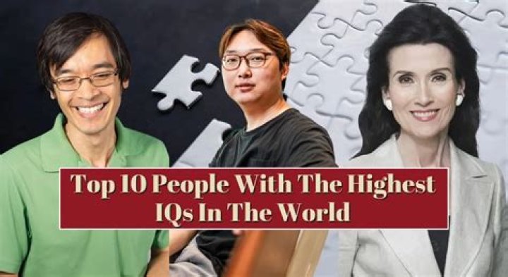 Who has the highest IQ in the world right now?