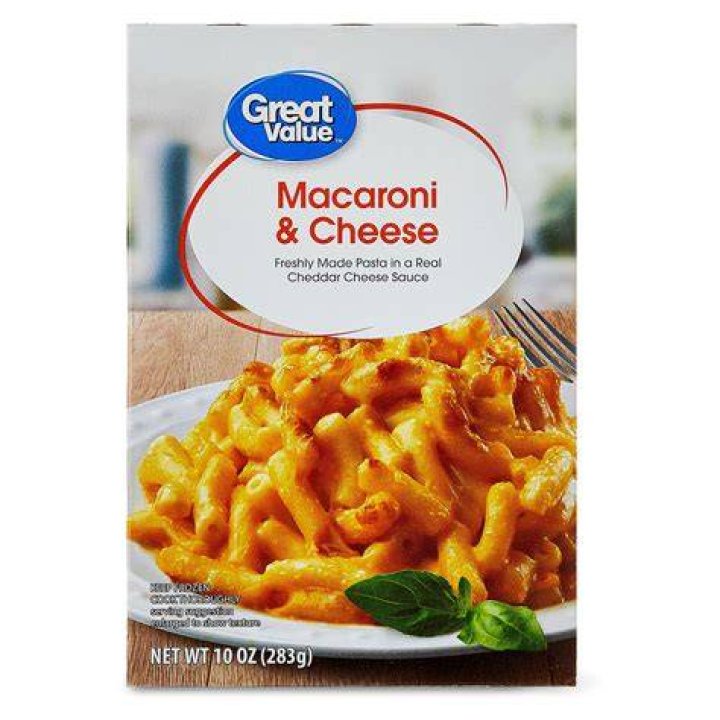 Who makes great value macaroni and cheese?