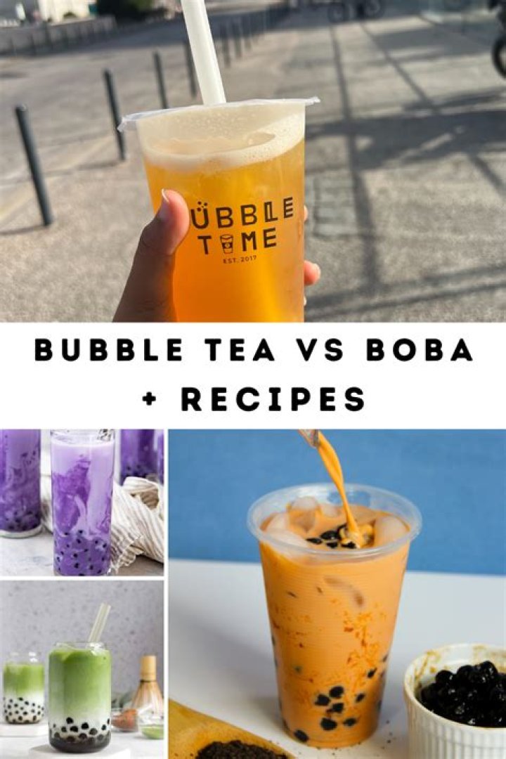 Who says bubble tea vs boba?