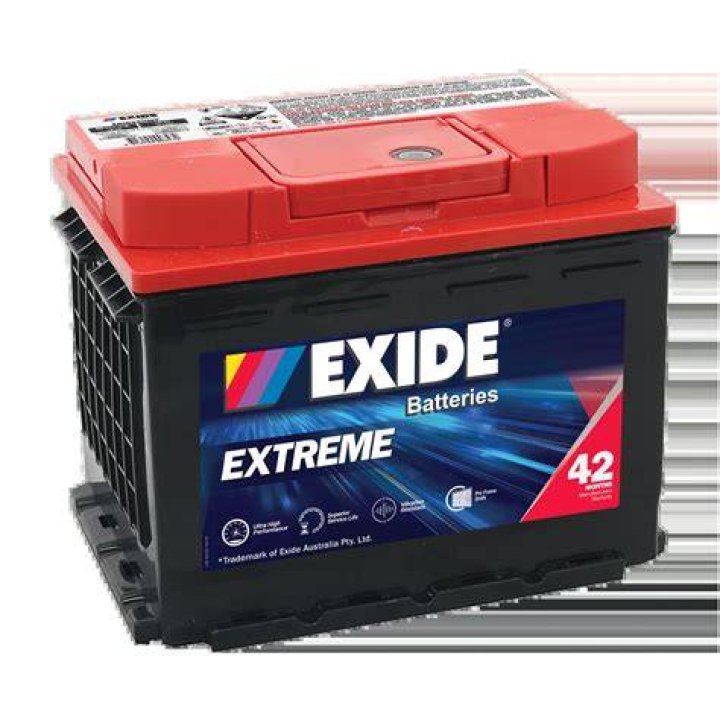 Who sells Exide batteries for cars?