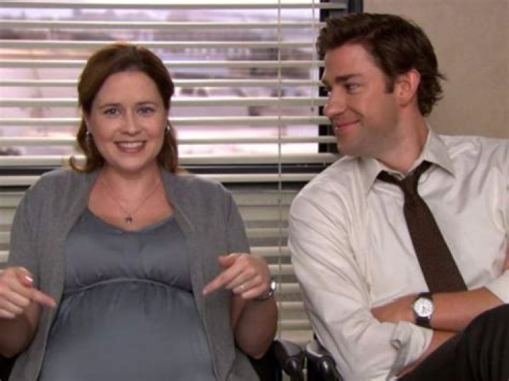 Who was really pregnant on the office?