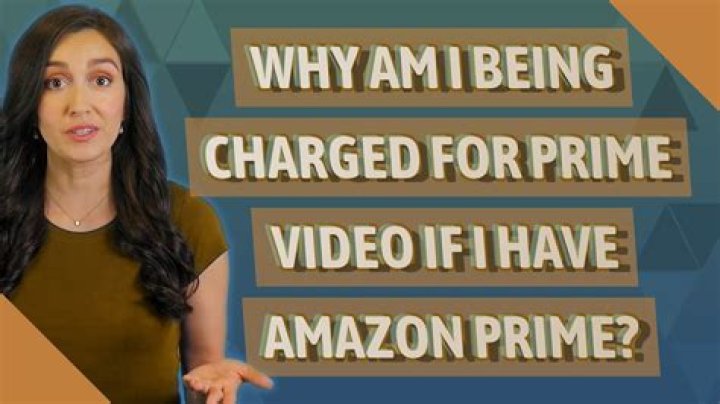Why am I being charged for Amazon Prime when I don’t have it?
