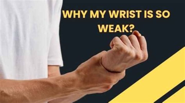 Why are my wrists so thin?