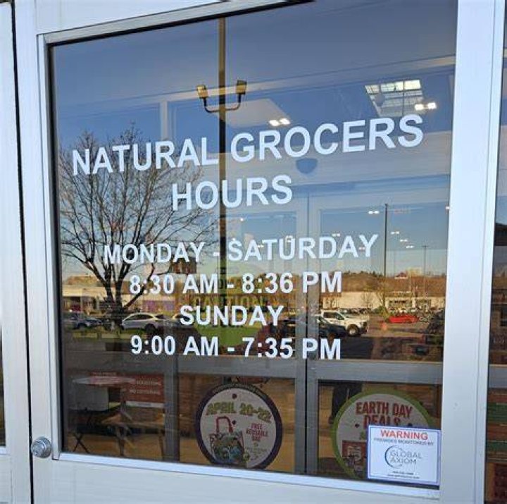 Why are natural grocers hours weird?
