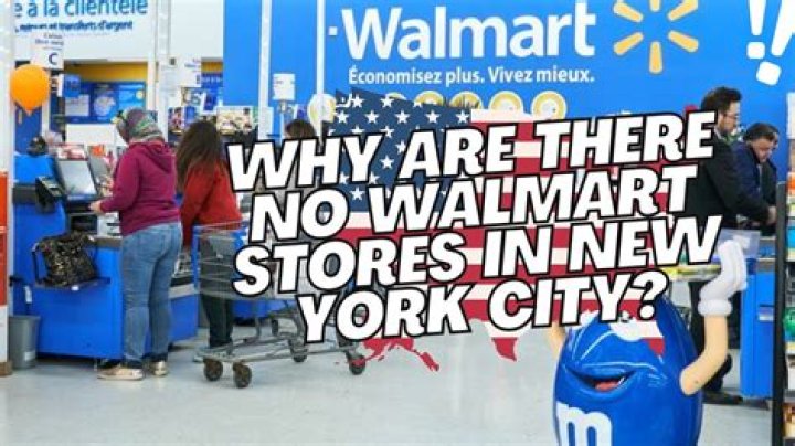 Why are there no Walmarts in NYC?