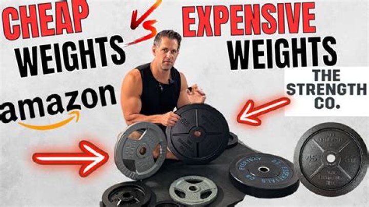 Why are weights so expensive?