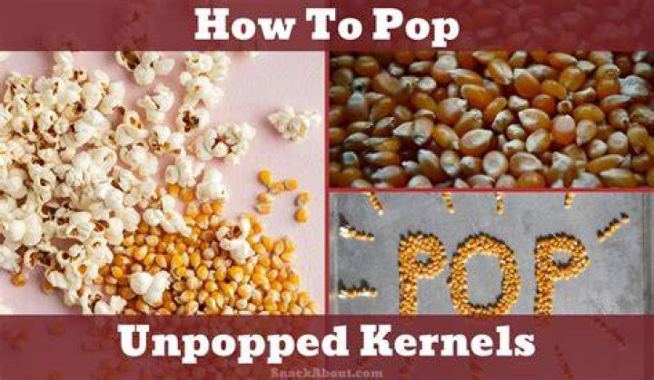 Why can’t you reheat unpopped popcorn kernels?