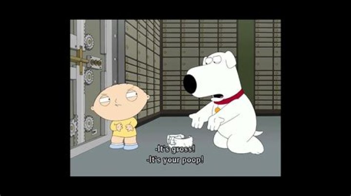 Why did Brian eats Stewie’s poop?