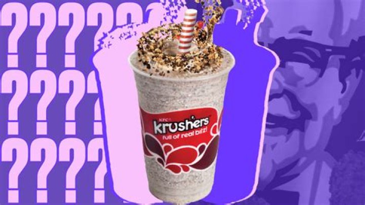 Why did KFC stop making krushers?
