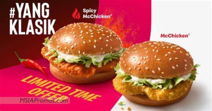 Why did McDonald’s stop selling spicy McChicken?