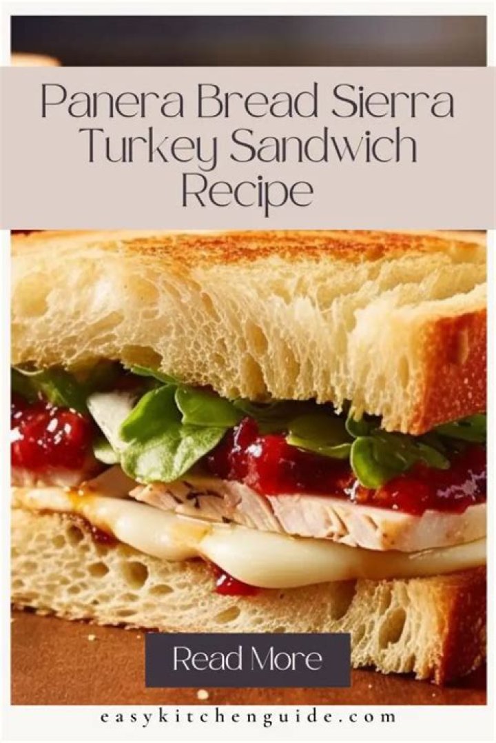 Why did Panera get rid of Sierra Turkey?