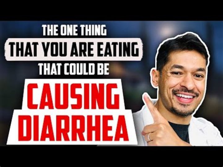Why do I get diarrhea after eating spaghetti?