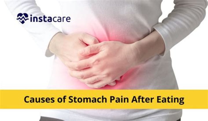 Why do I get stomach pain after eating carrots?