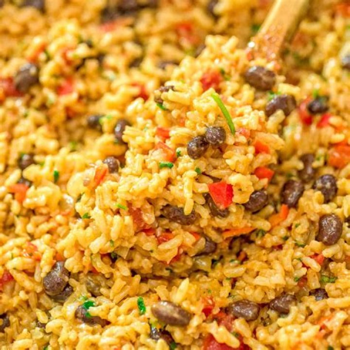 Why do Latinos eat rice and beans?