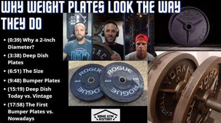 Why do weight plates stop at 45?
