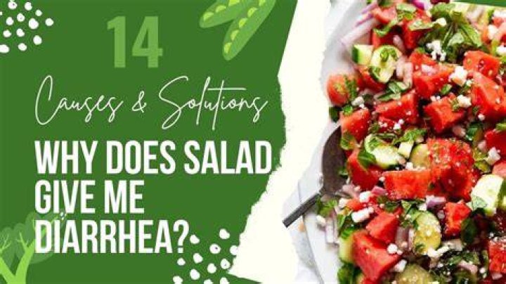 Why does bagged salad give me diarrhea?