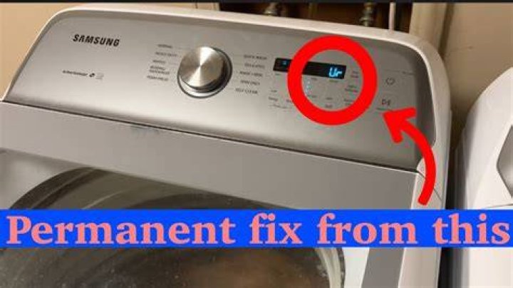 Why does my Samsung Washer says 5C?