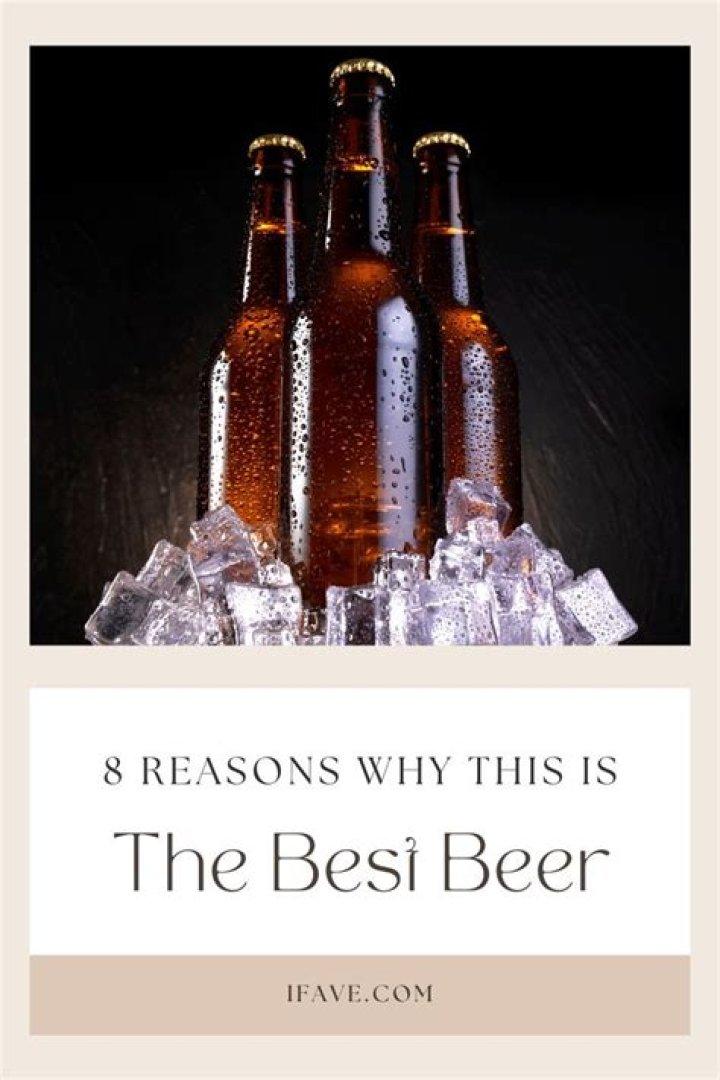 Why Guinness is the best beer?