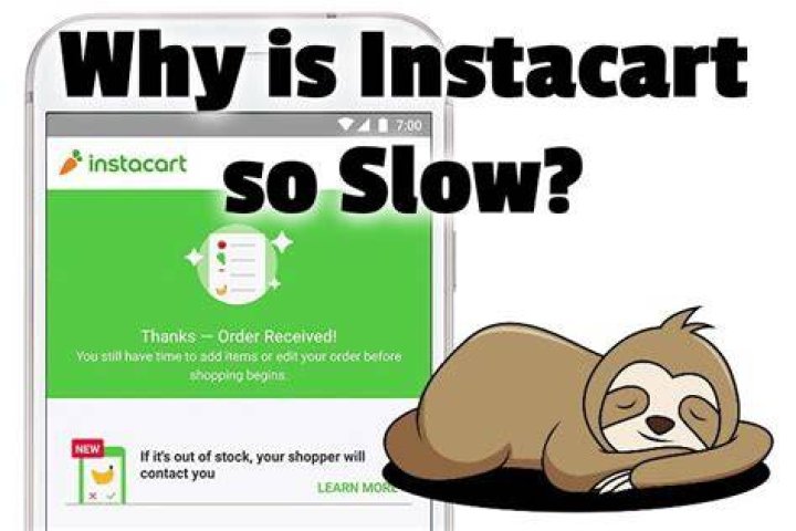 Why is Instacart so slow?