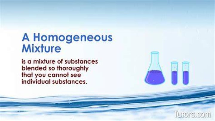 Why is milk homogeneous?
